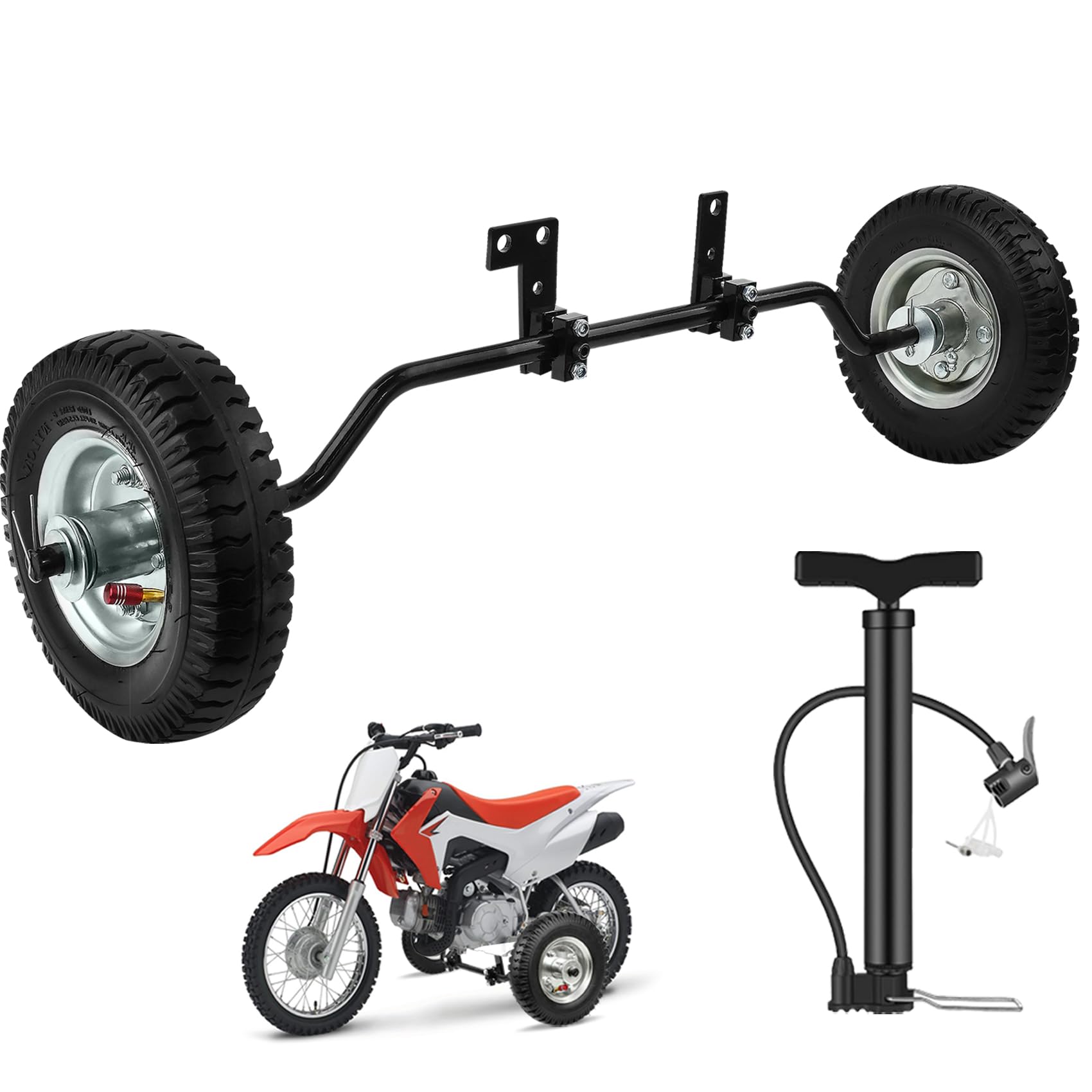 CRF50Fバイク用補助輪 Amazon.com: Dirt Bike Training Wheels for CRF50, PW50 & MX125
